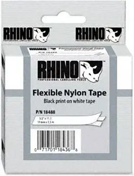 Etiķešu lente DYMO IND Flexible Nylon