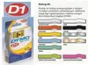 Dymo D1 S0718040 neilona lente 12 mm melns uz balta Photo 9