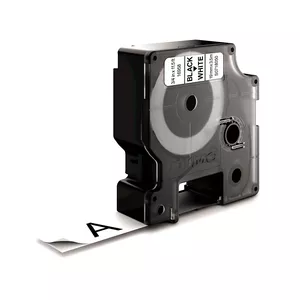 Label Tape DYMO D1 Durable Black on White 19mm
