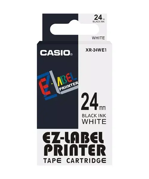 Лента для маркировки Casio XR-24WE1 Photo 2