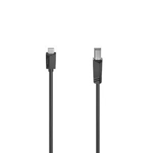 Hama 00200642 USB cable 1.5 m USB 2.0 USB C USB B Black