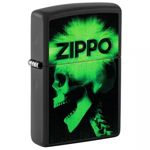 Windproof Zippo lighter Zippo 48485 Cyber Design — metal refillable pocket lighter