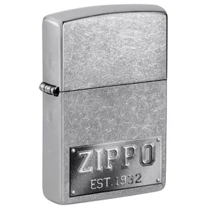 Lighter Zippo 48487 by Zippo — Windproof metal petrol lighter, refillable, classic flip-top design