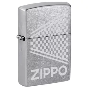 Windproof lighter Zippo 48492 by Zippo — refillable metal petrol lighter, classic flip-top design