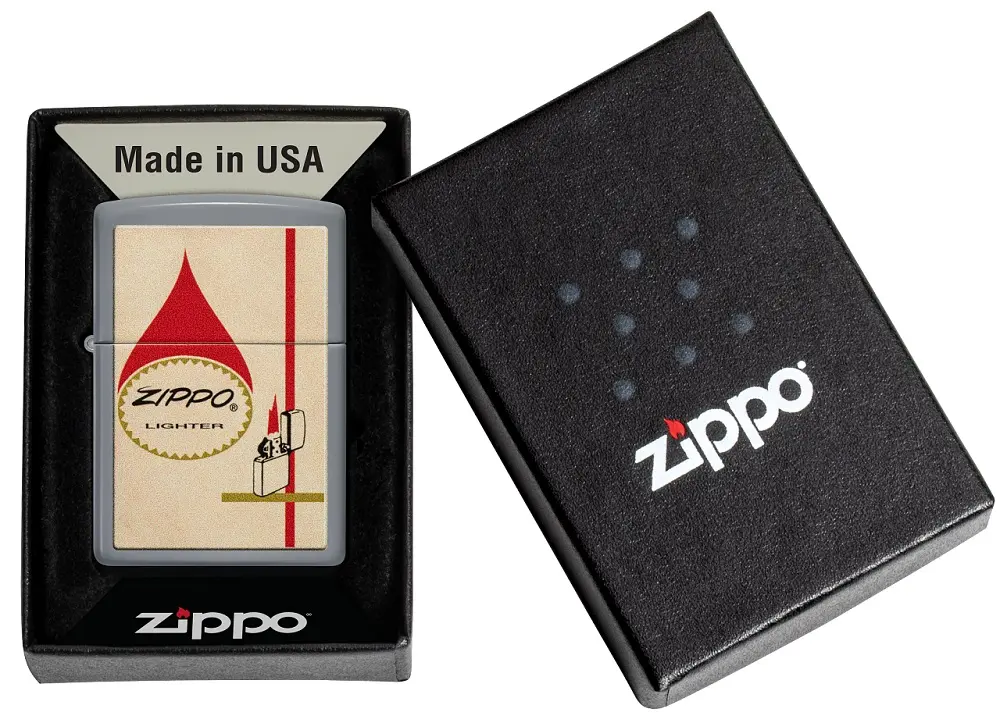 Vējaizturīgs metāla šķiltavu Zippo 48496 —