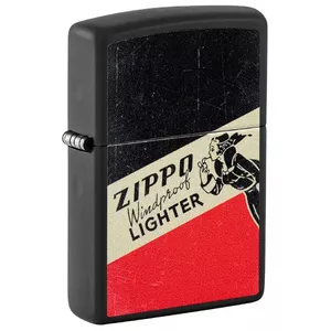 Lighter Zippo 48499 by Zippo — Windy Design, refillable metal windproof lighter