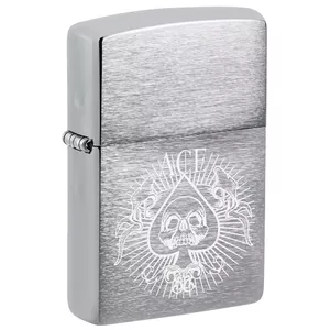Lighter Zippo 48500 Spade Skull Design by Zippo — windproof refillable metal lighter