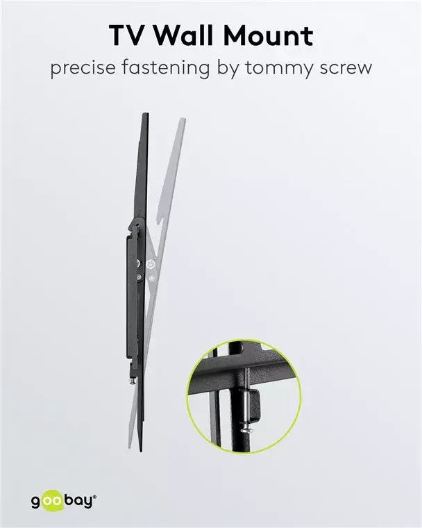 Goobay TV wall mount Basic TILT (L) Photo 14