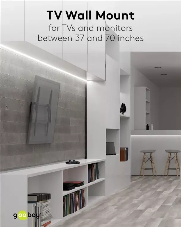 Goobay TV wall mount Basic TILT (L) Photo 17