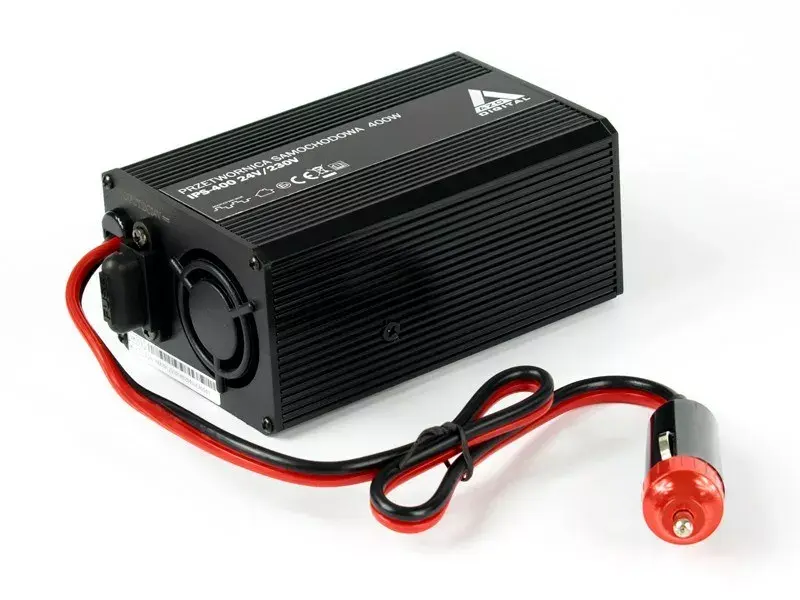 AZO Digital IPS-400 automobiļu invertors 24V uz 230V 400W Photo 3