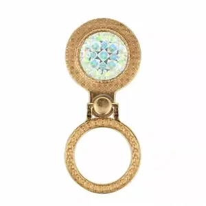 Ring iLike BRILLIANT CRYSTAL Gold — fashion jewelry, crystal accents, gold tone