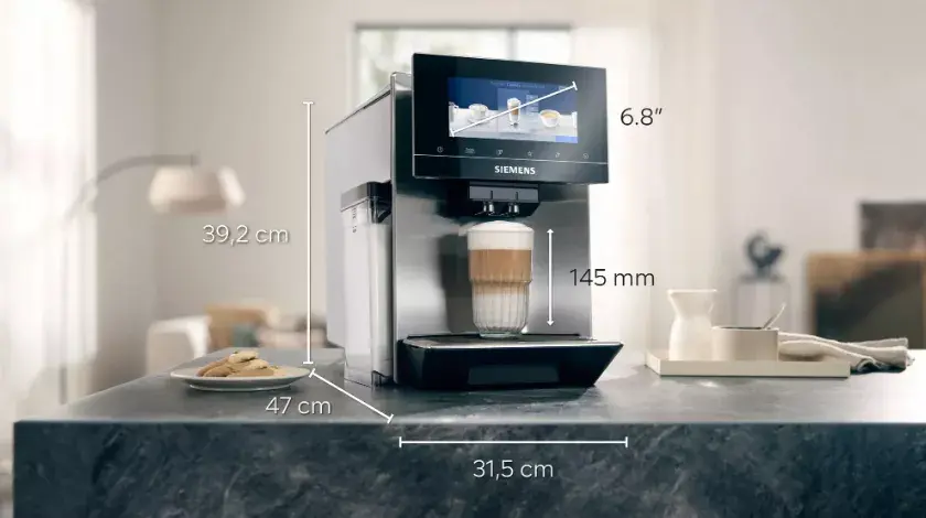 Espresso mašīna Siemens 2 krūzes TQ903R03 Photo 7