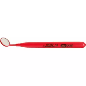 Inspection Mirror ks tools 117.1630 — isolated, mirror head 22 mm, extendable length 175 mm