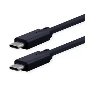 USB кабель ROLINE 11.02.9076-10 USB 3.2 Gen 2x2 1м USB C черный