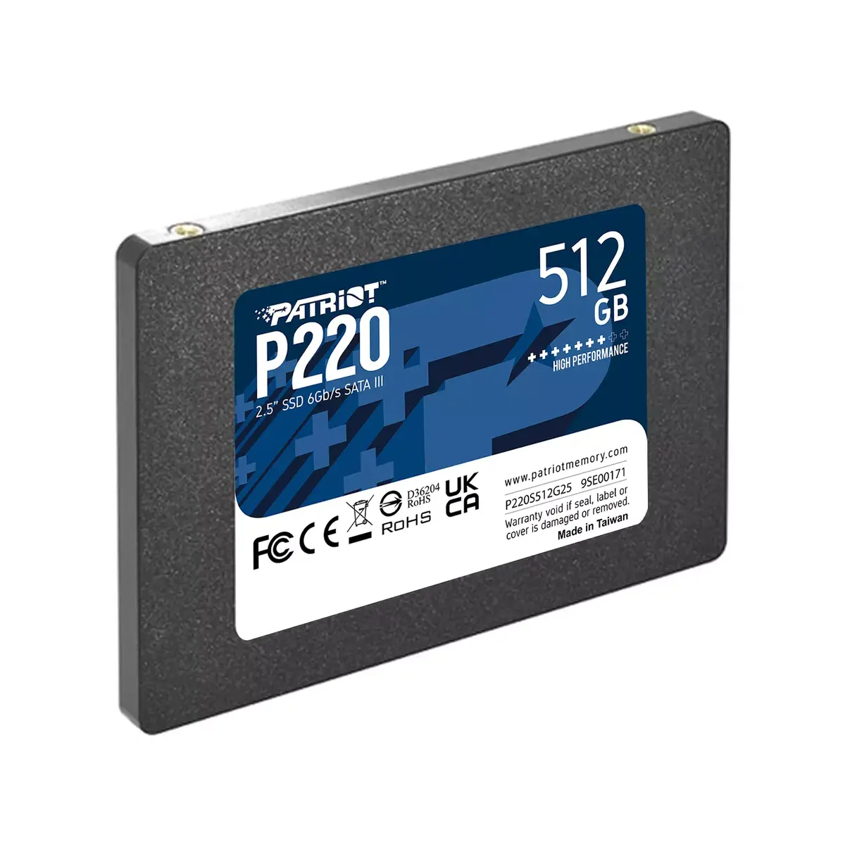 Patriot P220 512 ГБ 2.5" SATA III SSD Photo 2