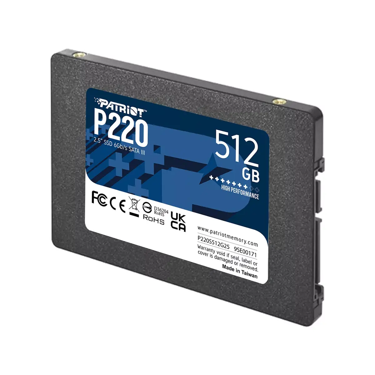Patriot P220 512 ГБ 2.5" SATA III SSD Photo 3