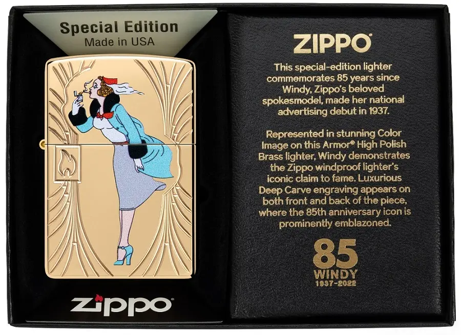 Pretināmais Zippo 48413 Windy 85th Anniversary