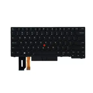 Laptop keyboard Lenovo FRU01YP333 for ThinkPad T480s, Greek layout, black