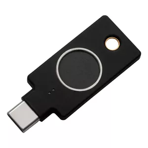 Ключ безопасности Yubico YubiKey C Bio FIDO Edition Безпарольная аутентификация