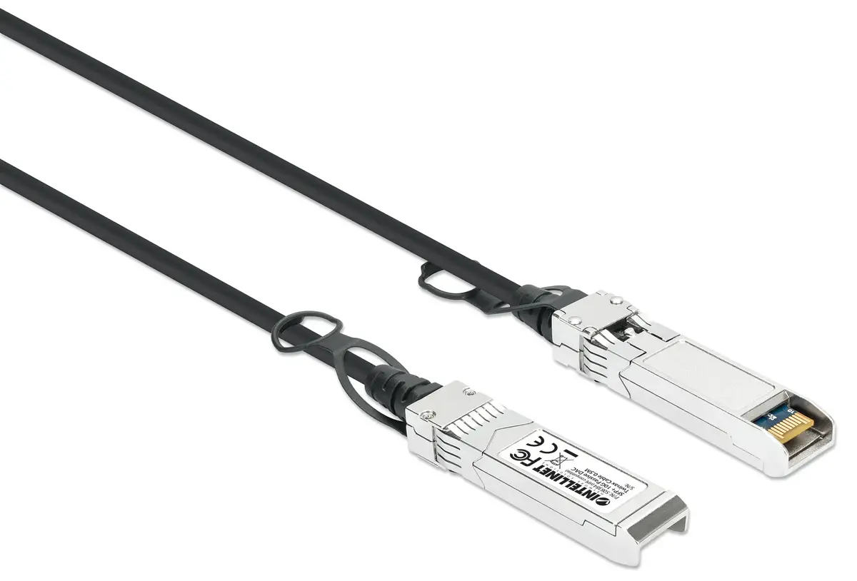 Intellinet 0.5м 10G SFP+ пассивный медный кабель Twinax Photo 2