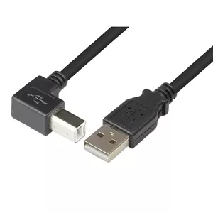 Techly USB 2.0 Cable A male / B male angled 1m ICOC U-AB-10-ANG