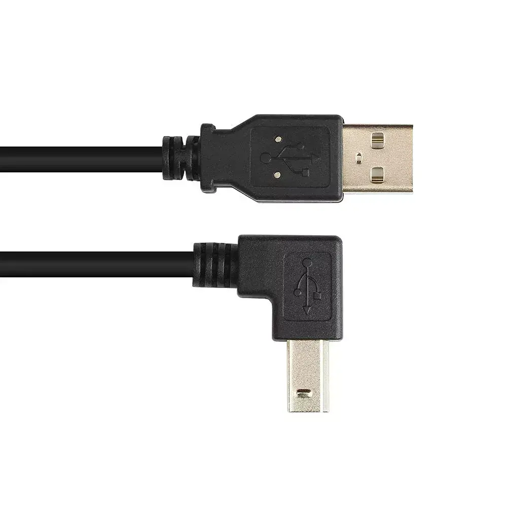 Кабель USB 2.0 Techly A male / B male угловой 1м ICOC U-AB-10-ANG Photo 4