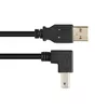 Кабель USB 2.0 Techly A male / B male угловой 1м ICOC U-AB-10-ANG Photo 4