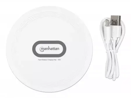 MANHATTAN Wireless Charging Pad 15W (Qi) Photo 4