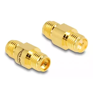 Адаптер DeLOCK RP-SMA jack к SMA jack 8мм диаметр 17.1мм ширина