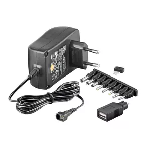 Power Adapter/Inverter Microconnect PETRAVEL30 Black