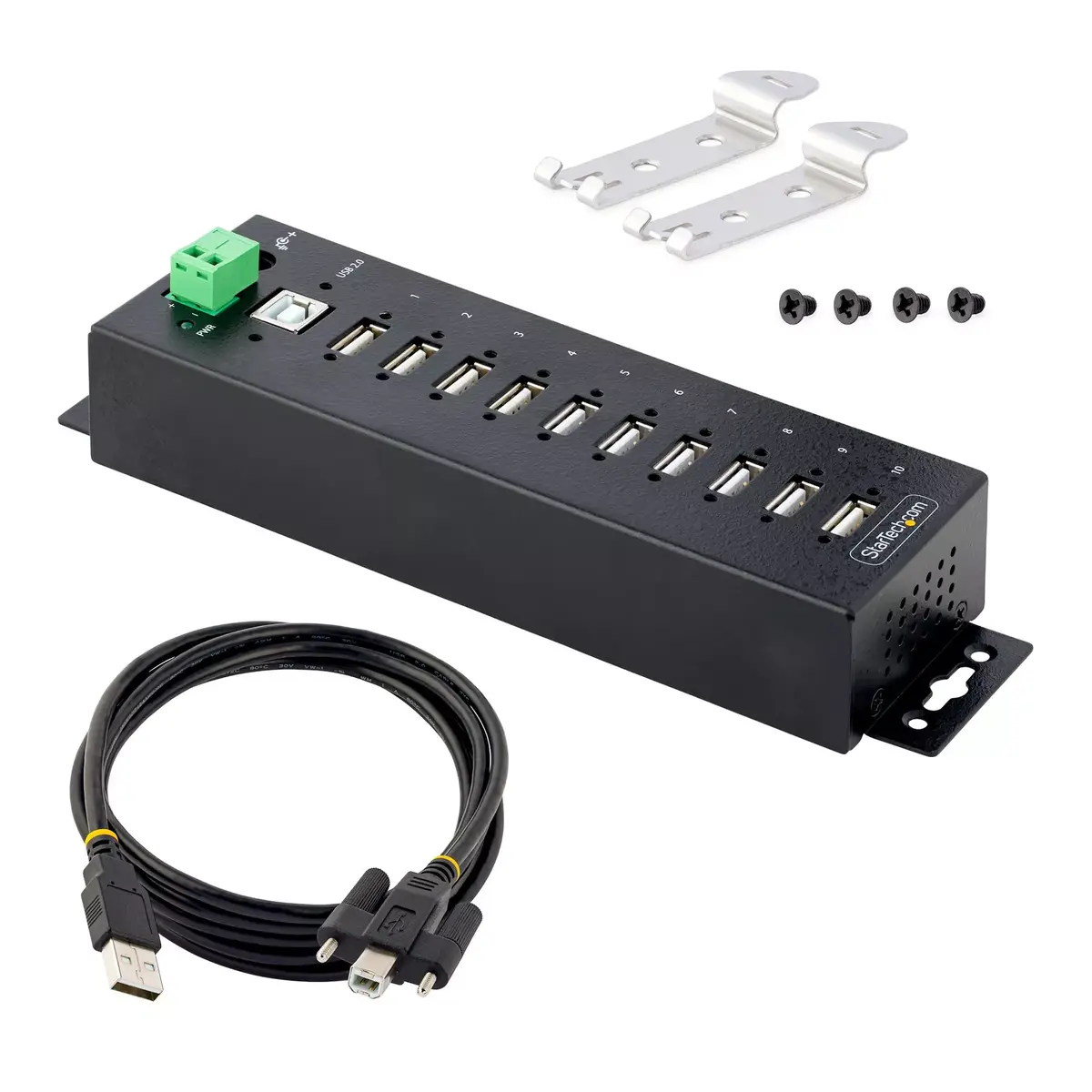 StarTech.com 10-портовый промышленный USB 2.0 хаб Photo 7
