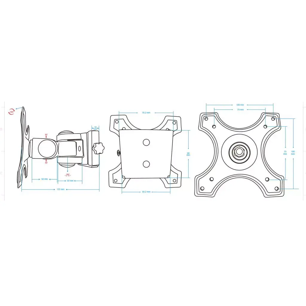 TV & Monitor Mount Manhattan 432351 Photo 6