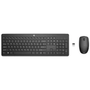 Bezvadu pele un tastatūra HP 235 pilna izmēra melna