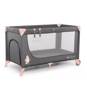 KINDERKRAFT travel cot Joy Pink