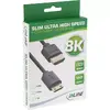 InLine Slim Ultra High Speed HDMI kabelis AM/CM 8K4K Photo 2