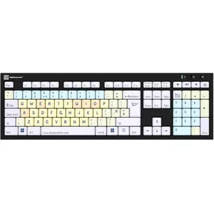 Keyboard LogicKeyboard Dyslexie Keyboard Nero UK for PC LKB-DYSLEX-BJPU-UK — UK layout, dyslexia-friendly key design