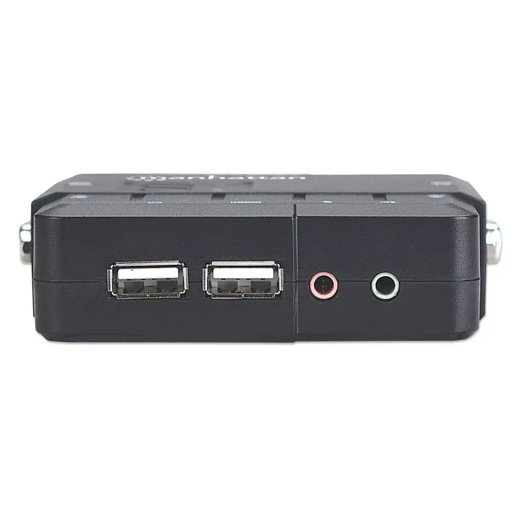 Manhattan KVM switch Compact 2-port 151252 Photo 3