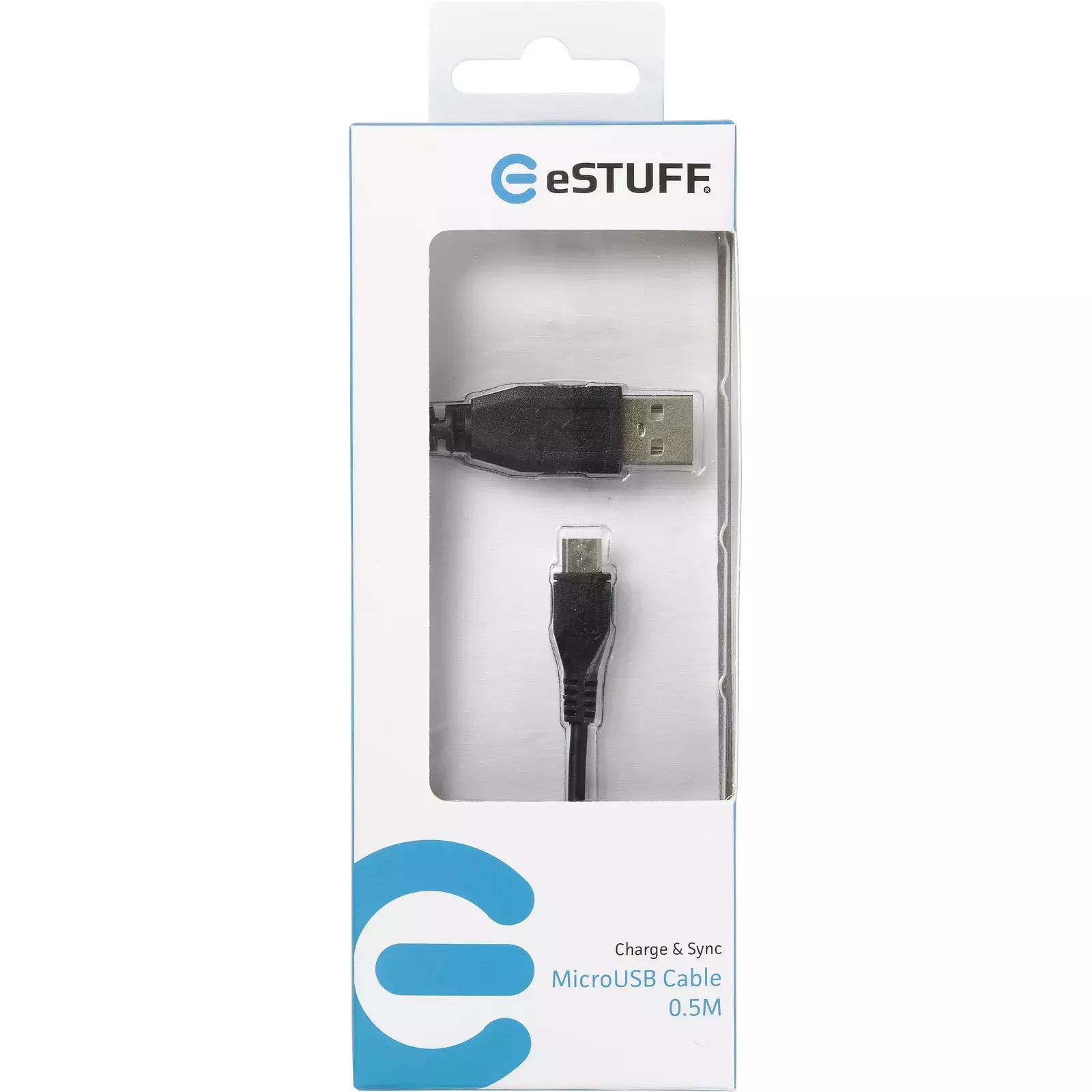 eSTUFF ES84001-0,5M-BLACK Photo 2