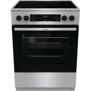 Freestanding cooker Gorenje GECS6C70XC Electric Coil hob Stainless steel