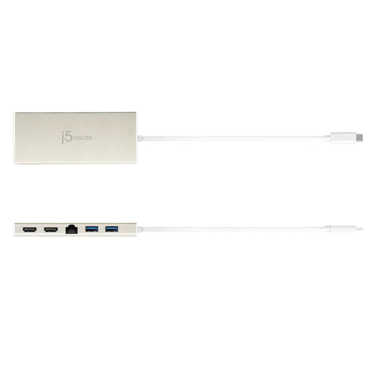 j5create JCD381-N USB Type-C Dual HDMI Mini Dock Photo 2