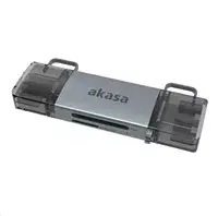 Akasa AK-CR-12 USB 3.2 OTG Dual karšu lasītājs Photo 3