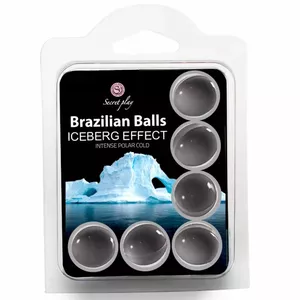 Play set secret play D-232842 — 6 Brazilian balls with iceberg effect