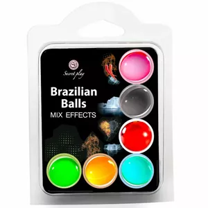 Play set Secret Play D-232843 — 6 Brazilian balls, mixed effects