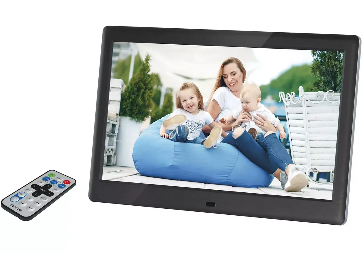 SENCOR SDF 1082 BK digital photo frame 10-inch Photo 1