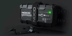 Lādētājs NOCO GENIUS10 EU 10 A priekš 6V un 12V akumulatoriem — uzturēšanai un desulfatācijai, 150 W, Li‑Ion/AGM/Gel, ūdensizturīgs