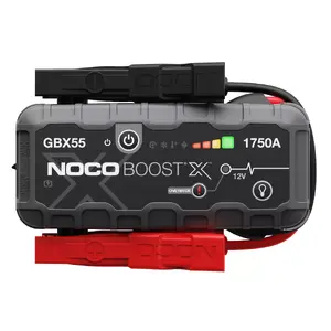 Startētājs NOCO GBX55 1750 A Li-Ion, 46 Wh, IP65, benzīnam līdz 7.5 l / dīzeļim līdz 5 l
