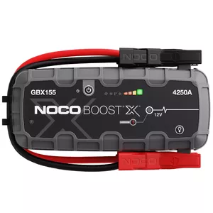 Пусковое устройство для авто NOCO GBX155, 4250 A, 99 Вт·ч Li‑Ion, заряд 60 Вт, IP65, встроенный фонарь 500 лм