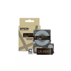 Epson LK-6BKP Melns, Zelts