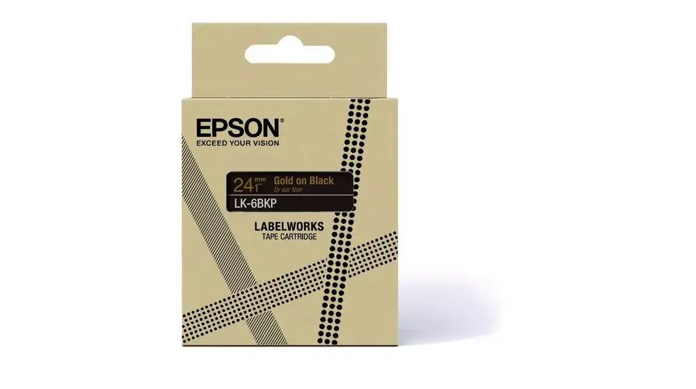 Etiķešu lente Epson LK-6BKP Photo 3