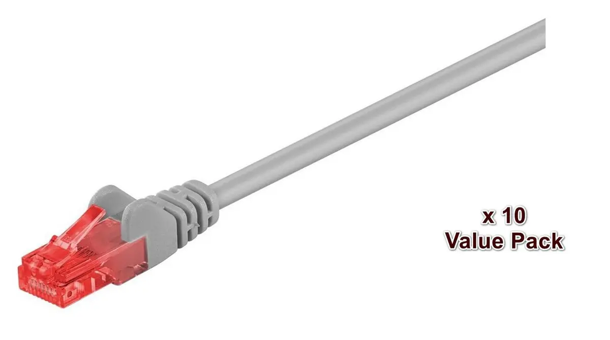 MicroConnect Cat6 U/UTP apaļš tīkla kabelis